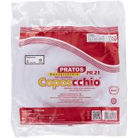 Prato Descartável Coposcchio 21cm c/10