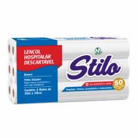 Lençol Hospitalar Stilo 50mx50cm Branco