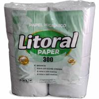 Papel Higiênico Litoral Paper Neutro 8x300m