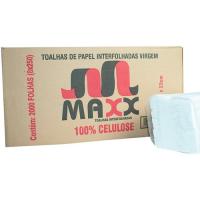Papel Toalha Interfolhado Maxx Pesada Cx. 2000 Folhas 100% Celulose	