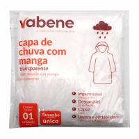 Capa de Chuva Manga Longa Vabene c/50