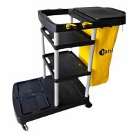 Carro de Limpeza Multifuncional Com Saco Coletor Perfect