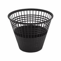Cesto Papeleiro Redondo Preto 10L