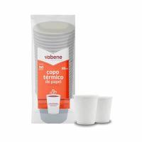 Copo de Papel Branco Vabene 85ml c/50