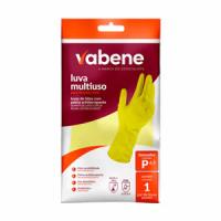Luva Látex Multiuso Amarela Vabene